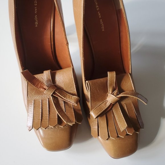 Dries Van Noten Kiltie Python Heels - Rare! - Picture 3 of 15